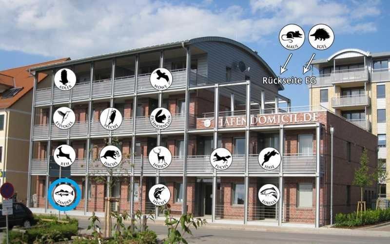 Hafendomicil Appartement Wh03 - Zander Варен Экстерьер фото